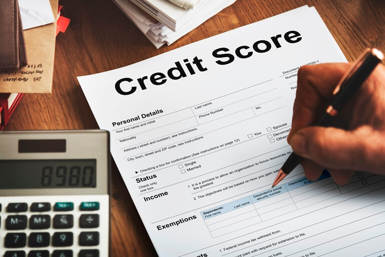credit score financial banking