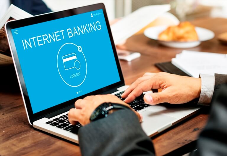 internet banking online payment technology concept